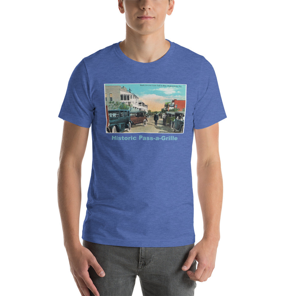 Historic 8th Ave in Pass-a-Grille Unisex t-shirt