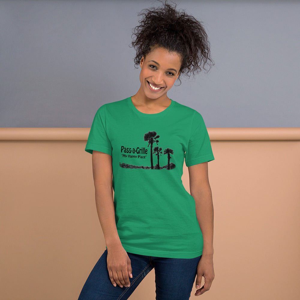 'Pass-a-Grille My Happy Place' Unisex t-shirt