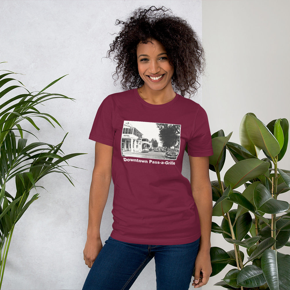 Downtown Pass-a-Grille Unisex t-shirt