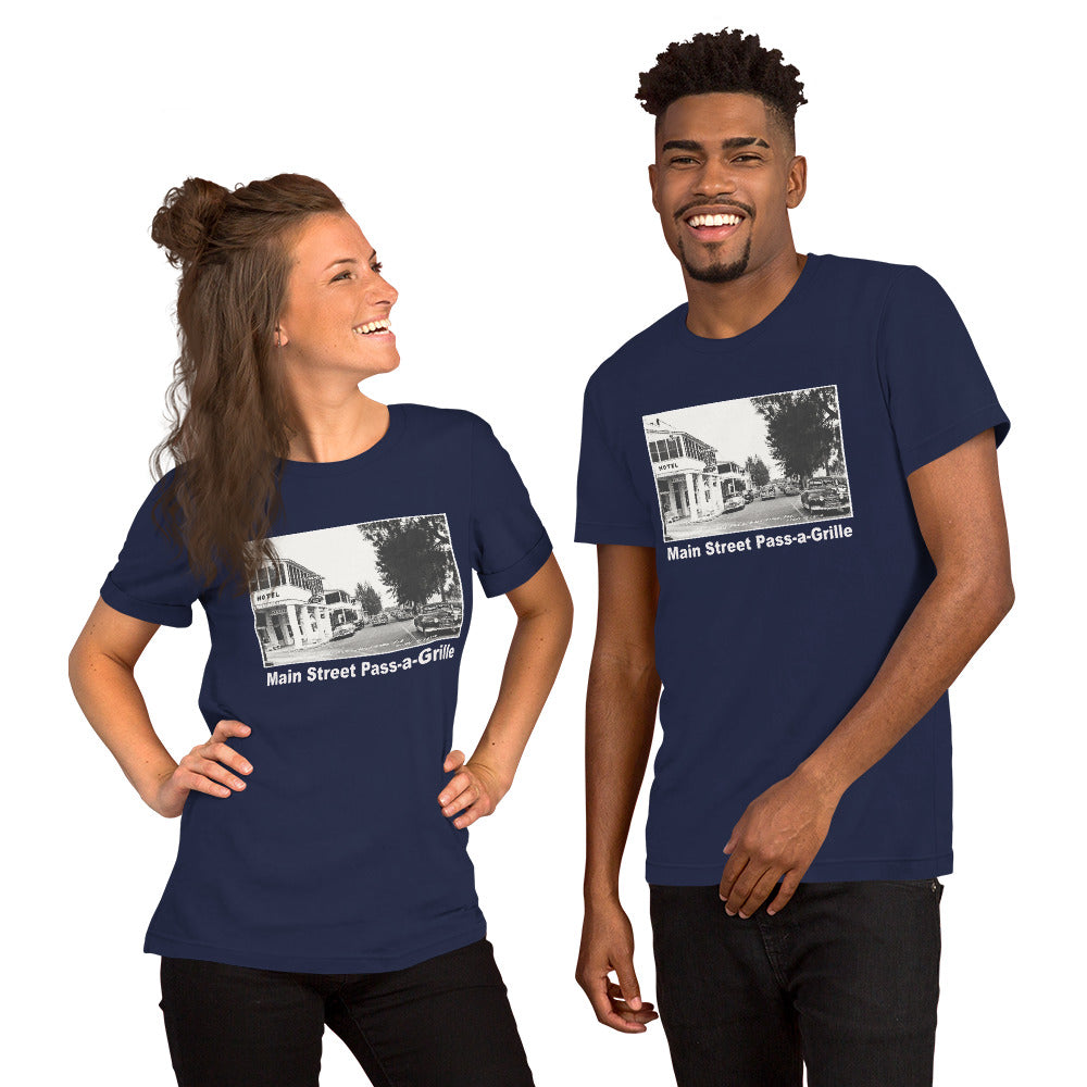 Main Street Pass-a-Grille Unisex t-shirt