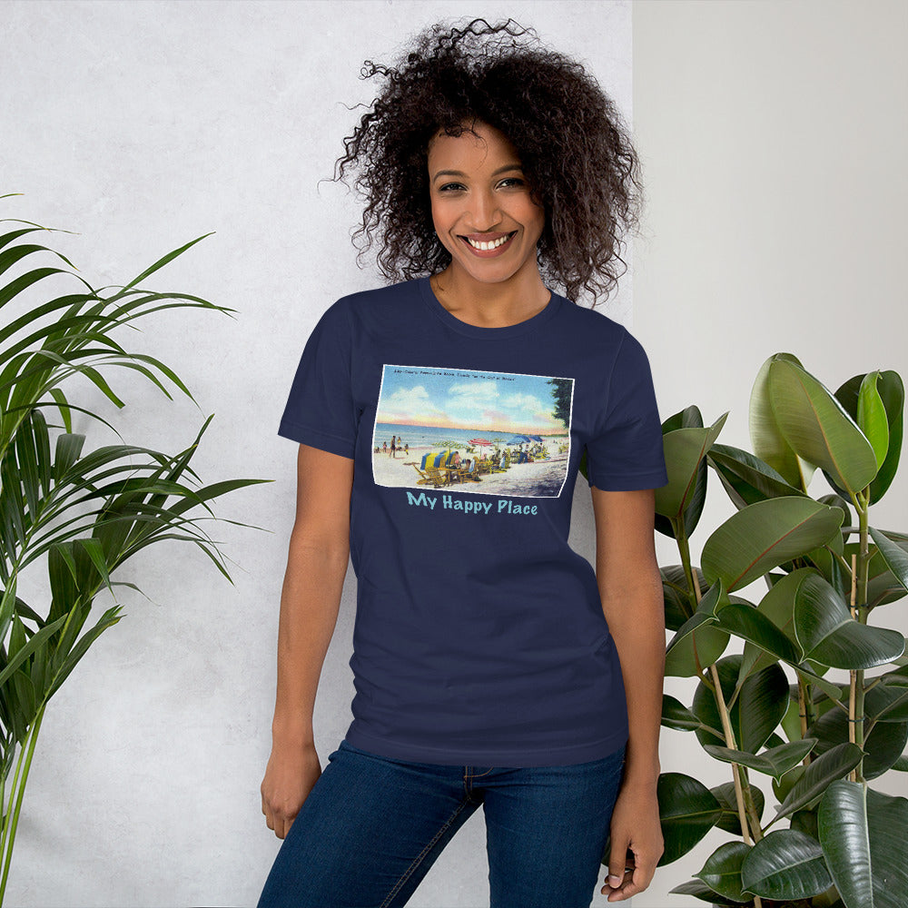 'My Happy Place' Unisex t-shirt