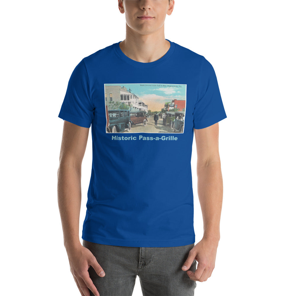 Historic 8th Ave in Pass-a-Grille Unisex t-shirt