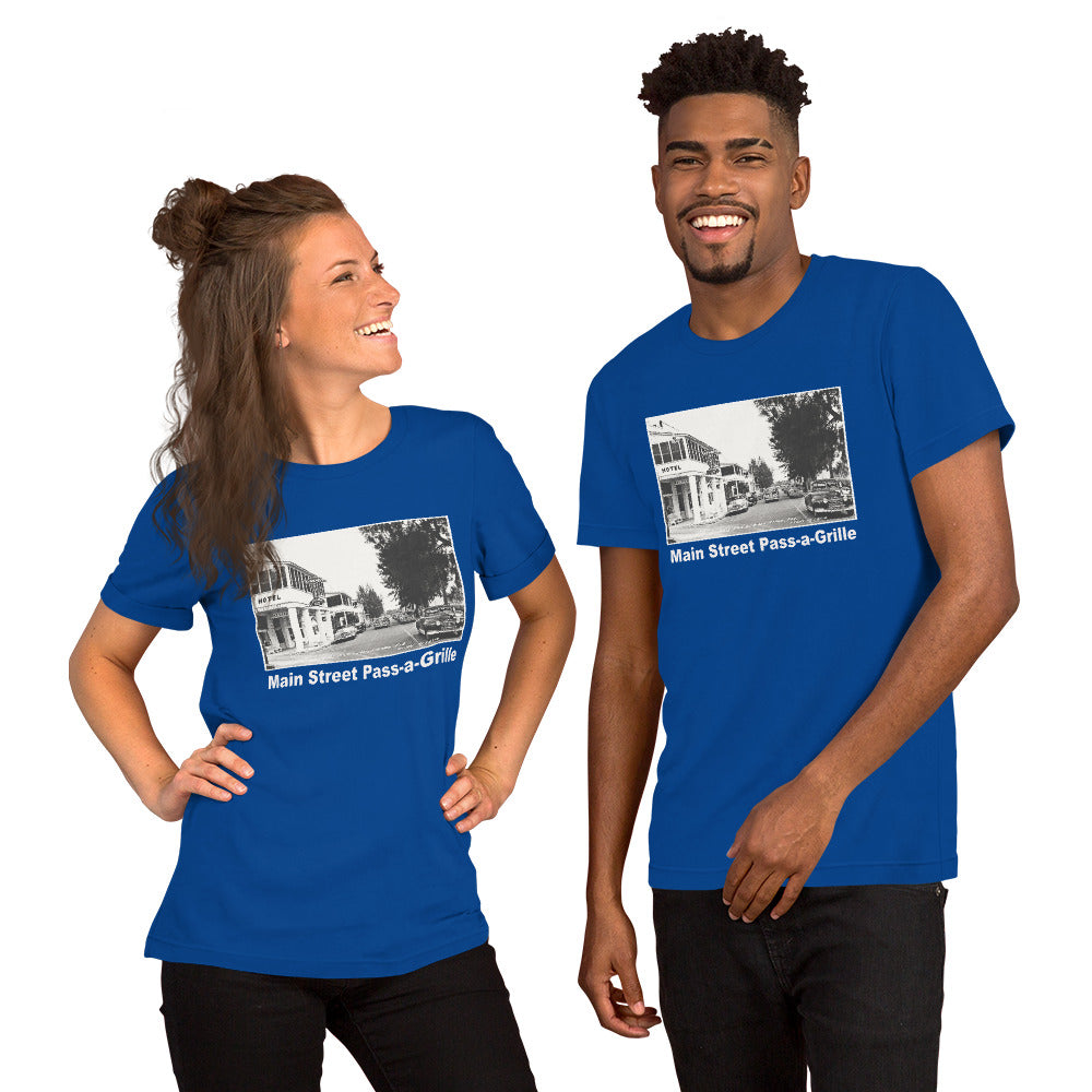 Main Street Pass-a-Grille Unisex t-shirt