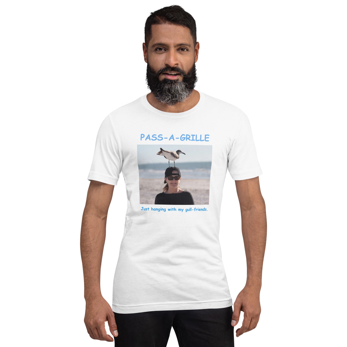 Hanging Out With My Gull Friends Unisex t-shirt