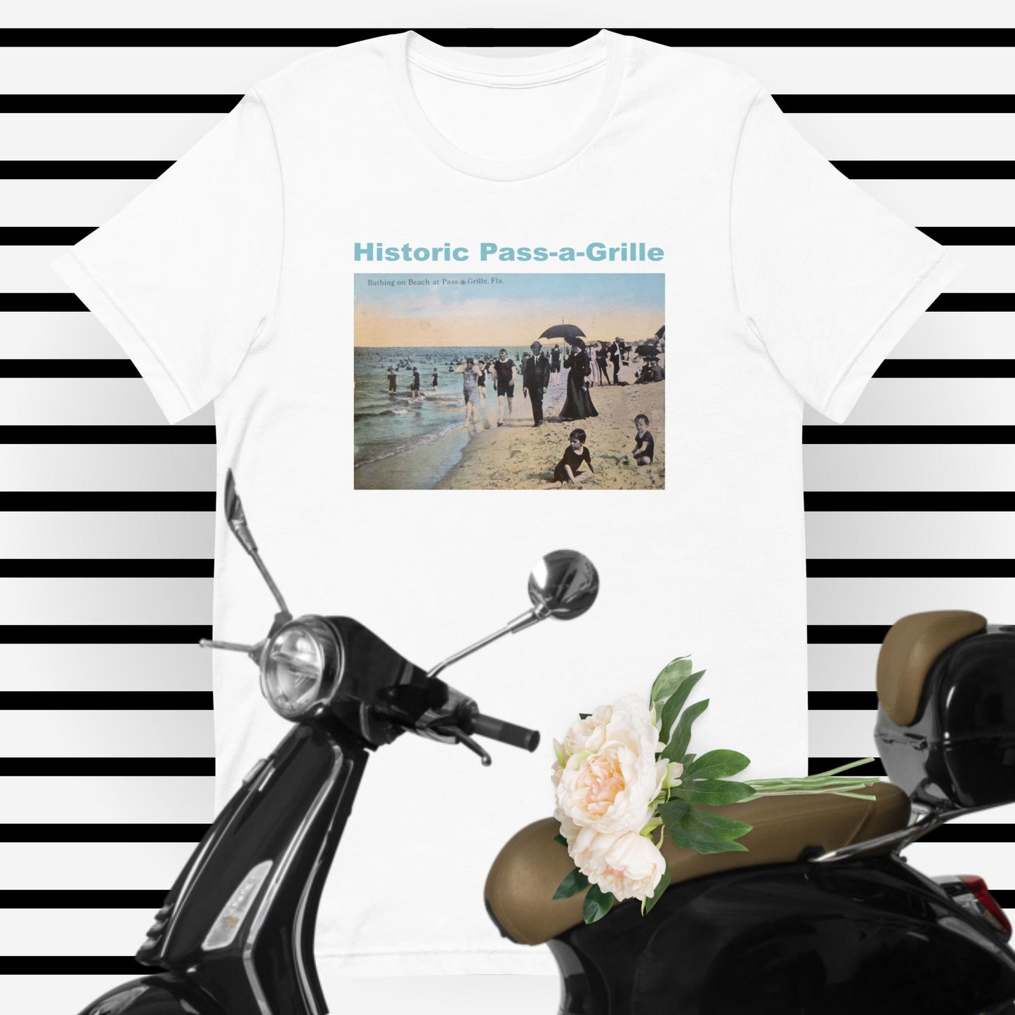 1915 On Pass-a-Grille Beach Unisex t-shirt
