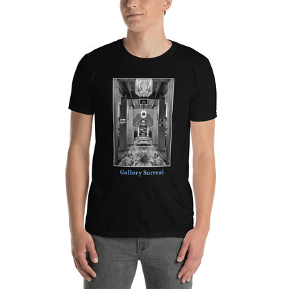 'Gallery II' Short-Sleeve Unisex Titled T-Shirt by Jon Butler