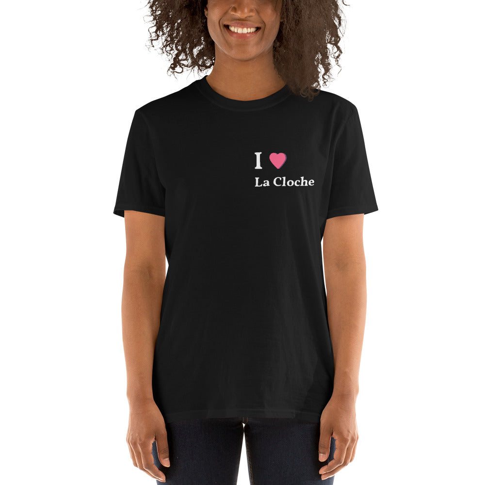 I Love La Cloche Short-Sleeve Unisex T-Shirt