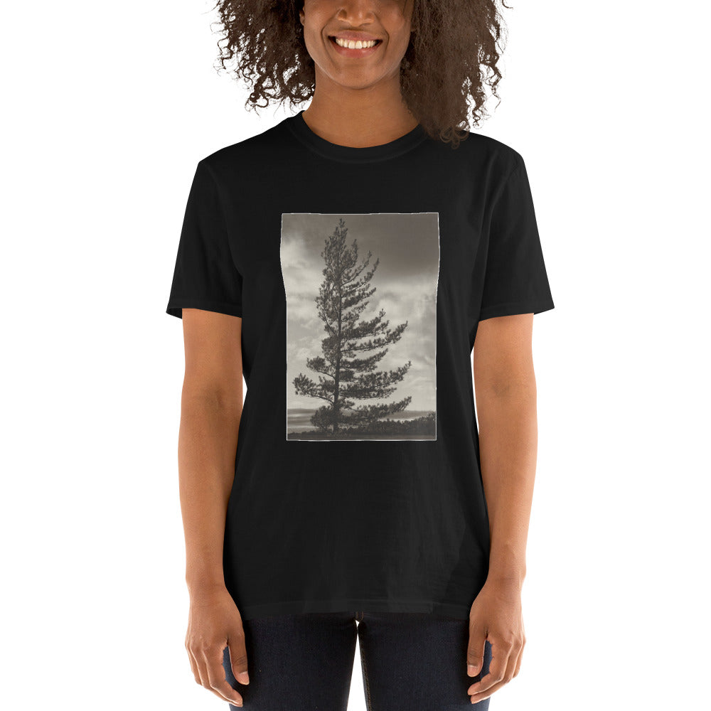 'Creating the Windswept Pine II' Short-Sleeve Unisex T-Shirt