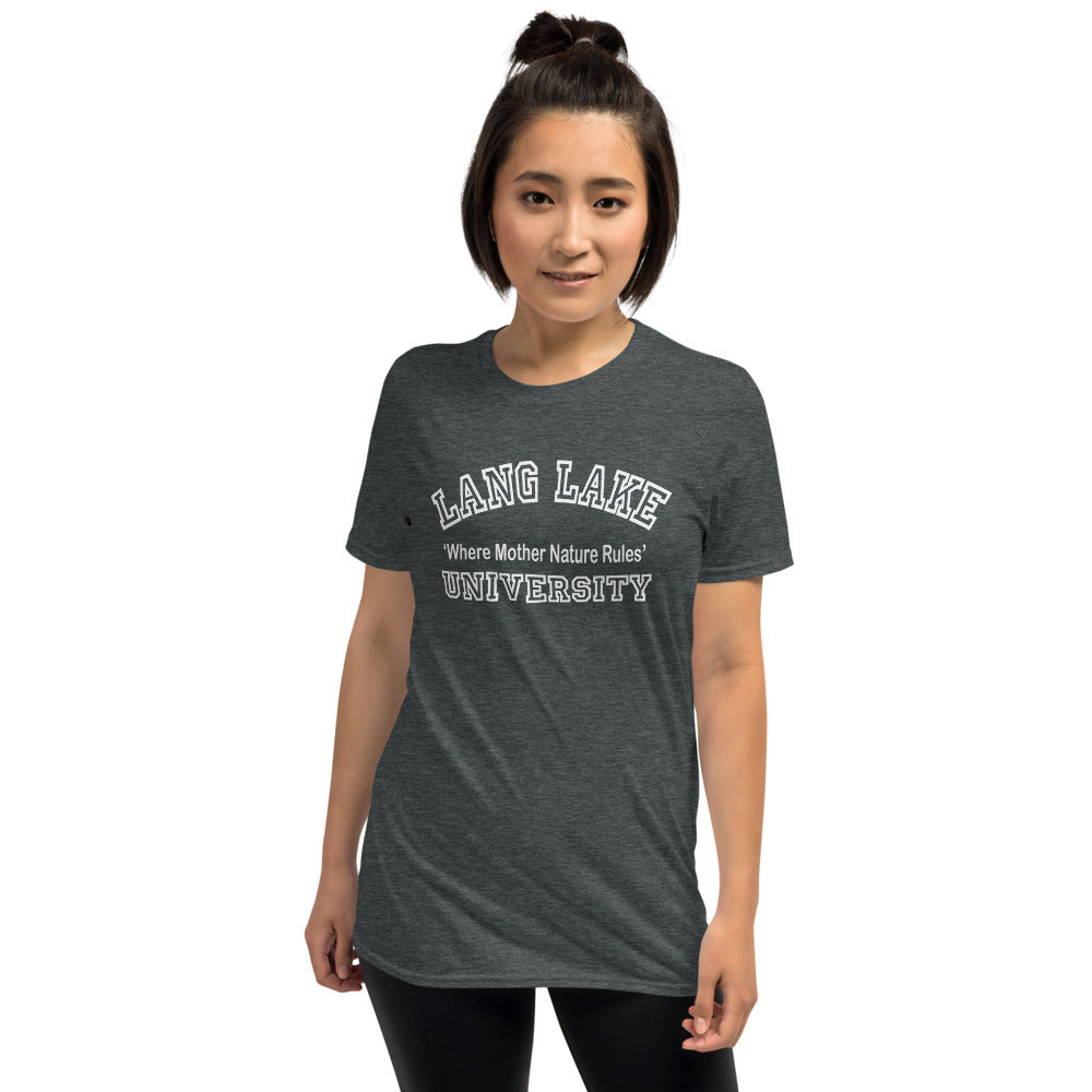 Lang Lake University Short-Sleeve Unisex T-Shirt