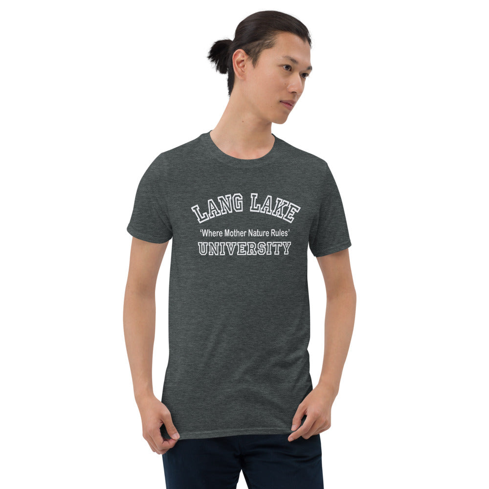 Lang Lake University Short-Sleeve Unisex T-Shirt