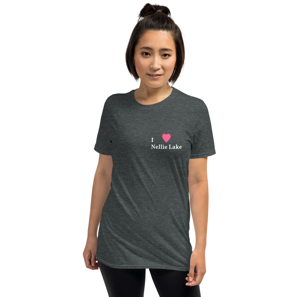I Love Nellie Lake Short-Sleeve Unisex T-Shirt