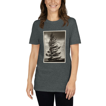 'Creating the Windswept Pine' Short-Sleeve Unisex T-Shirt