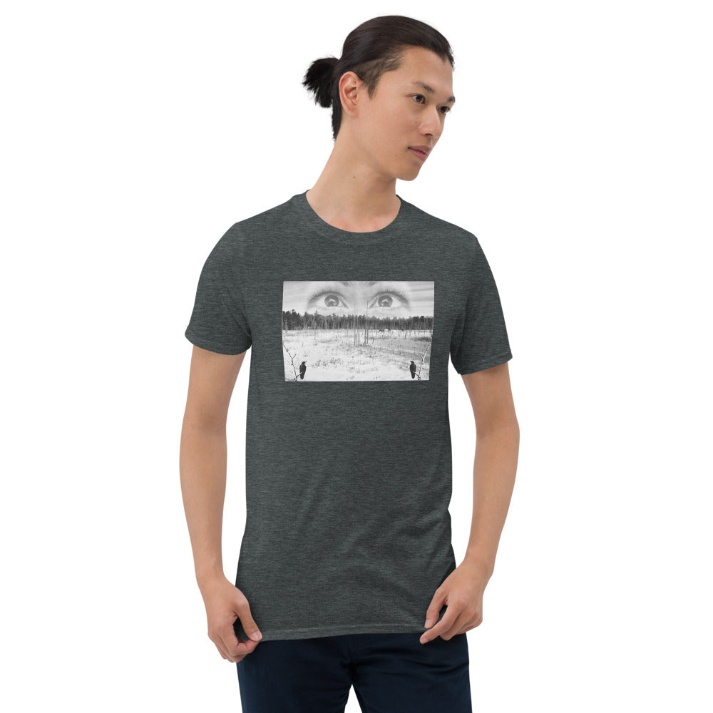 'We waited for darkness & watched for wolves' Short-Sleeve Unisex T-Shirt by Jon Butler