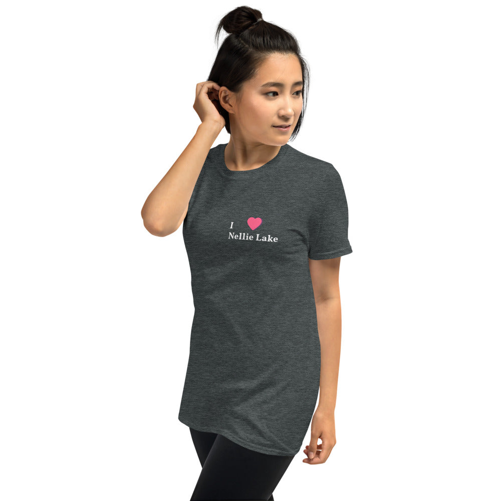 I Love Nellie Lake Short-Sleeve Unisex T-Shirt