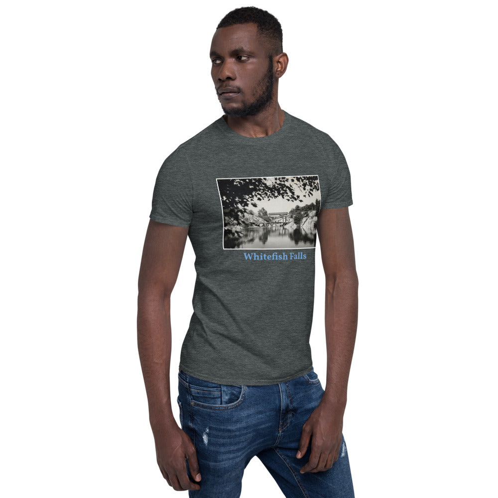 Whitefish Falls Short-Sleeve Unisex T-Shirt