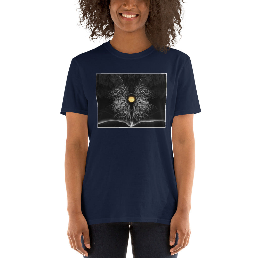 'Moon' Short-Sleeve Unisex T-Shirt by Jon Butler
