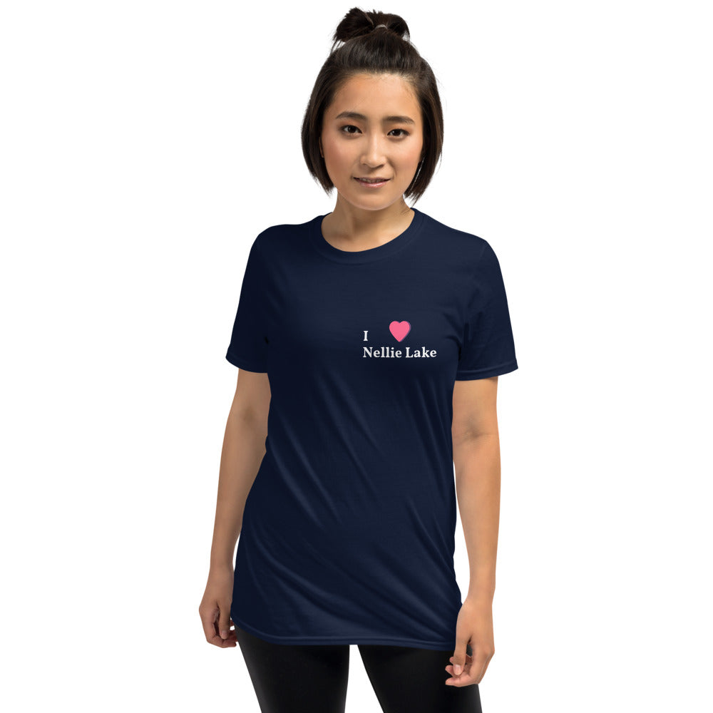 I Love Nellie Lake Short-Sleeve Unisex T-Shirt