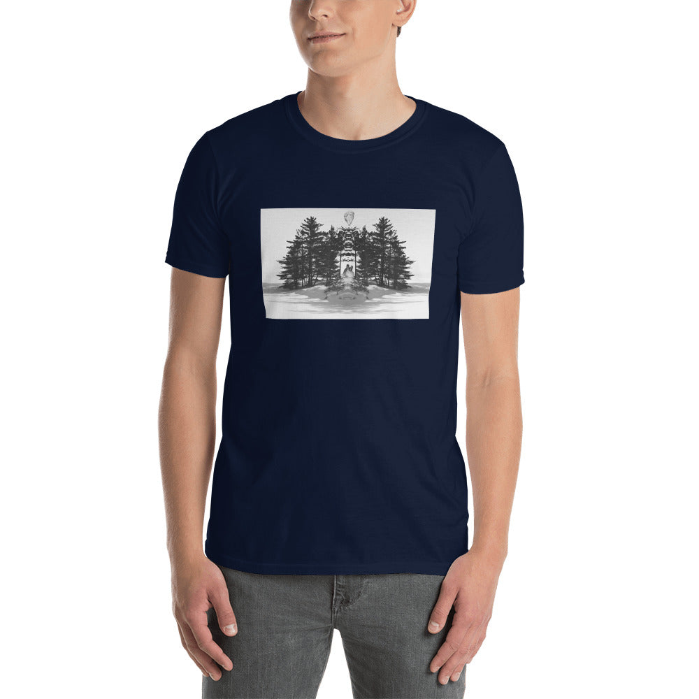 'Winter Sounds' Short-Sleeve Unisex T-Shirt by Jon Butler