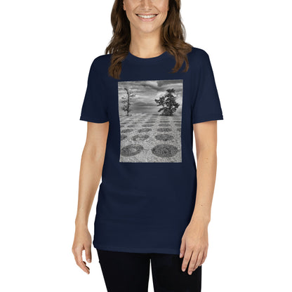 'Where does it stop?' Short-Sleeve Unisex T-Shirt by Jon Butler