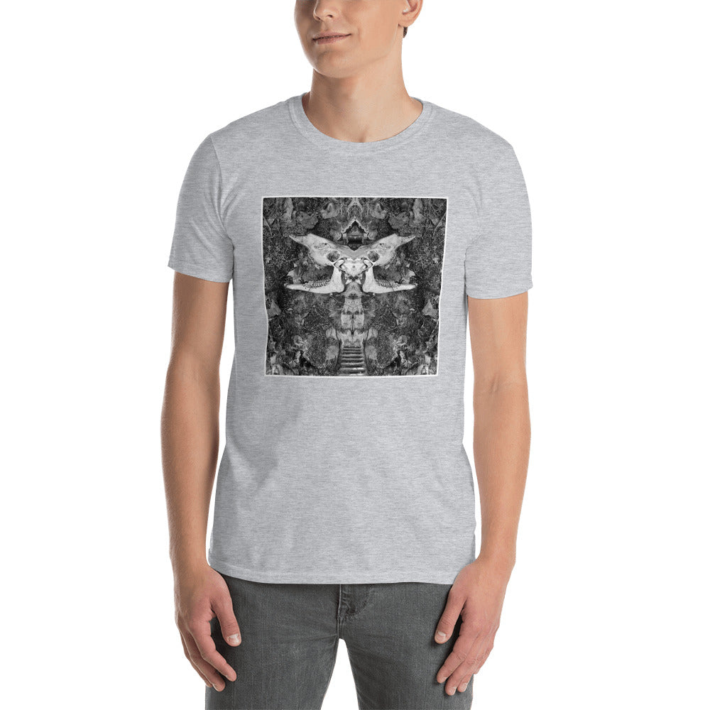 'Temple' Short-Sleeve Unisex T-Shirt by Jon Butler