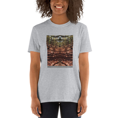 'We followed the trail and discovered her dream' Short-Sleeve Unisex T-Shirt by Jon Butler