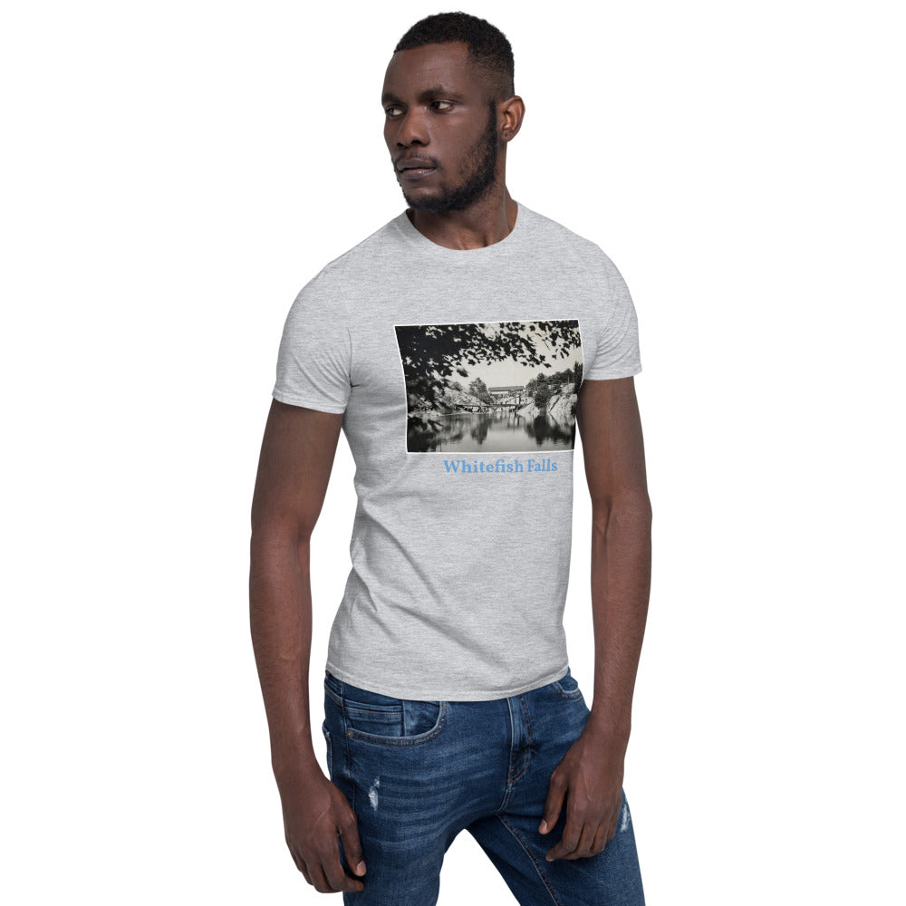 Whitefish Falls Short-Sleeve Unisex T-Shirt