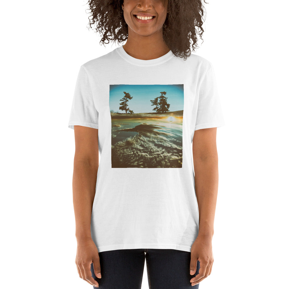 'Above The Clouds' Short-Sleeve Unisex T-Shirt by Jon Butler