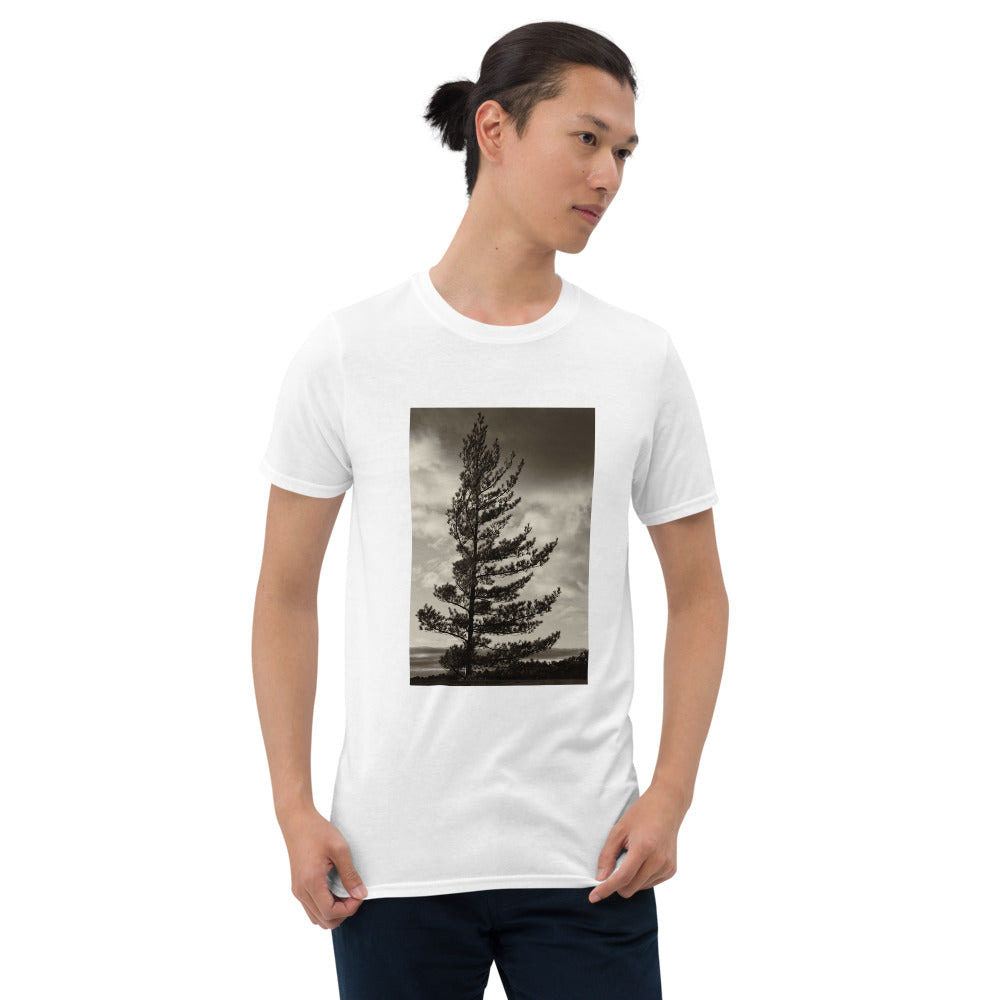 'Creating the Windswept Pine II' Short-Sleeve Unisex T-Shirt