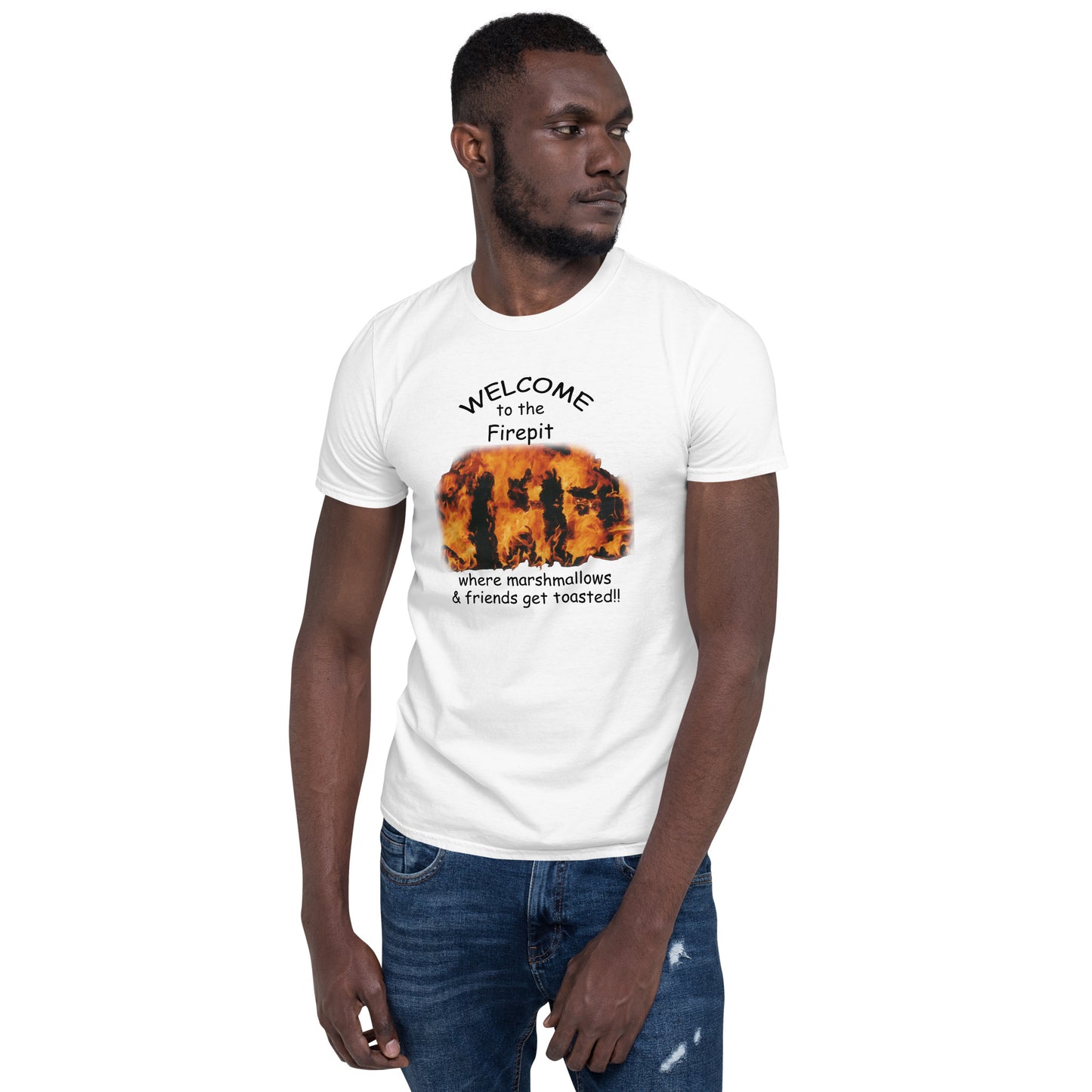 Welcome to the Firepit Short-Sleeve Unisex T-Shirt