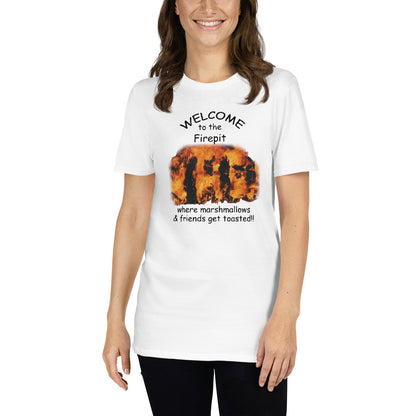 Welcome to the Firepit Short-Sleeve Unisex T-Shirt